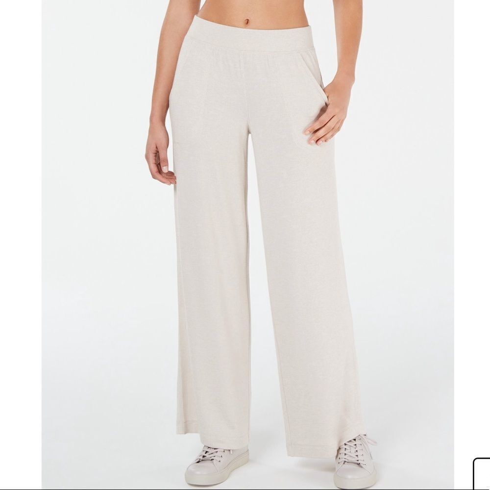 NWT Ideology Wide-Leg Soft Comfy Fleece Sweatpants